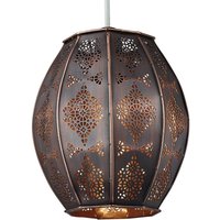 Searchlight Lighting Collection Jules Copper Patterned Light Shade