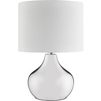 Searchlight Lighting Collection Sania Table Lamp - Silver