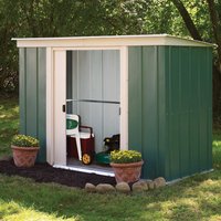 Rowlinson 8ftx4ft Metal Pent Shed
