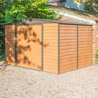 Rowlinson Woodvale 10ftx12ft Apex Metal Shed