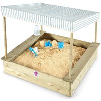 Plum Palm Beach Wooden Sand Pit With Canopy