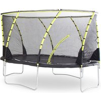 Plum 12ft Whirlwind Springsafe Trampoline And 3G Enclosure
