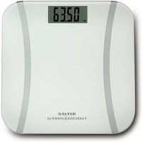 Salter Glass Digital Weighing Scale - White