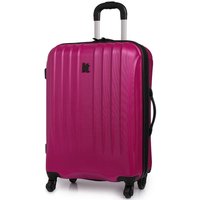 IT Luggage IT 4-Wheel Ultra-Strong Hard Shell Medium Suitcase - Raspberry