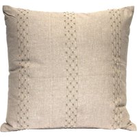 Gallery Dune Striped Cushion - Taupe