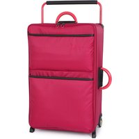 IT Luggage World's Lightest 2-Wheel Large Suitcase - Persian Red