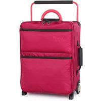 IT Luggage World's Lightest 2-Wheel Cabin Suitcase - Persian Red