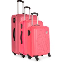 Revelation By Antler Echo 3-Piece Suitcase Set - Pink