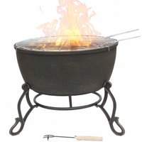 Gardeco Extra-Large Meridir Fire Bowl - Bronze