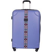IT Luggage IT 4-Wheel ABS Emboss Large Suitcase - Bleached Denim
