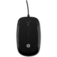 HP X1200 USB Optical Ambidextrous Mouse - Black