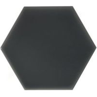 Hanbury Charcoal Hexagon Ceramic Wall Tile Pack Of 50 (L)150mm (W)173mm