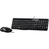 Rapoo N1850 Wired Keyboard And Mouse Combo - Black