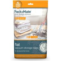 Packmate Medium Flat Vacuum Storage Bags - Pack Of 4