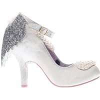 Irregular Choice White & Silver Eros High Heels