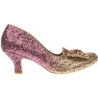 Irregular Choice Gold Fancy That Glitter Low Heels