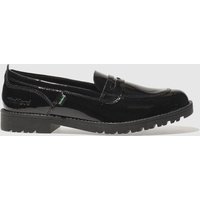 Kickers Black Lachly Loafer Flats