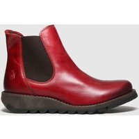 Fly London Red Salv Boots
