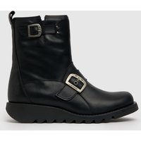 Fly London Black Same Boots
