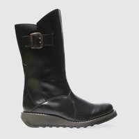 Fly London Black Mes 3 Boots