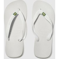 Havaianas White Brasil Sandals