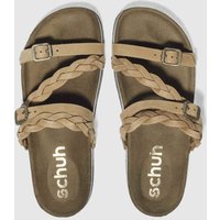Schuh Tan Zodiac Sandals