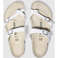 Birkenstock White Mayari Sandals