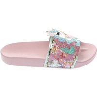 Irregular Choice White & Pink Misty Reins Slider Sandals