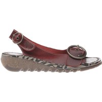 Fly London Red Tram Sandals