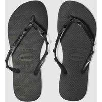Havaianas Black Slim Hardware Sandals