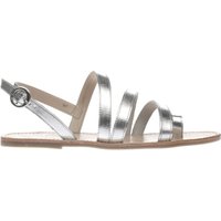 Red Or Dead Silver Maude Sandals