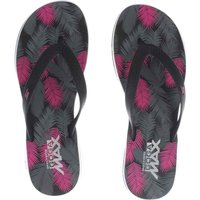 Skechers Black & Pink H2 Goga Lagoon Sandals