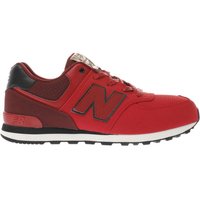 New Balance Red 574 Boys Youth
