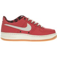 Nike Red Air Force 1 Lv8 Boys Youth