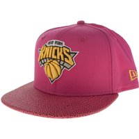 New Era Pink Ny Knicks 59fifty Ball Peak Caps And Hats