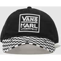 Vans Black & White Karl Lagerfeld Dugout Hat Caps And Hats