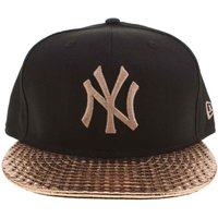 New Era Black & Gold Yankees Visor Shine 9fifty Caps And Hats