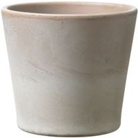 Dover Round Ceramic Mocca Plant Pot (H)20cm (Dia)21cm