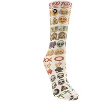 Odd Sox White Emoji Socks