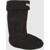 Hunter Black Fleece Welly Socks