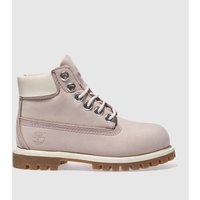 Timberland Pale Pink 6 Inch Classic Boot Girls Toddler