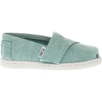 Toms Turquoise Classic Girls Toddler