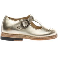 Young Soles Gold Dottie Girls Toddler