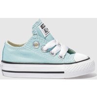 Converse Turquoise All Star Lo Girls Toddler