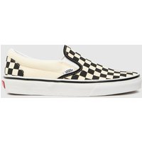 Vans Black & White Classic Checkerboard Trainers