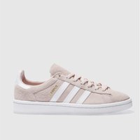 Adidas Pale Pink Campus Trainers
