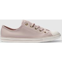 Converse Pale Pink All Star Dainty Craft Ox Trainers