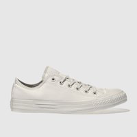 Converse Light Grey Chuck Taylor All Star Mono Ox Trainers