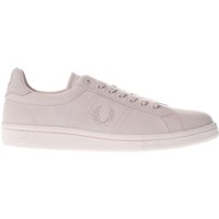 Fred Perry Pale Pink B721 Brushed Cotton Trainers