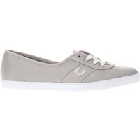 Fred Perry Grey Aubrey Trainers